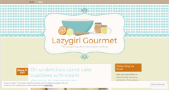 Desktop Screenshot of lazygirlgourmet.com